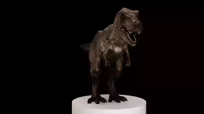 Rigged Tyrannosaurus Rex 3D Model 3D model Rigged Tyrannosaurus Rex 3D Model 3D model