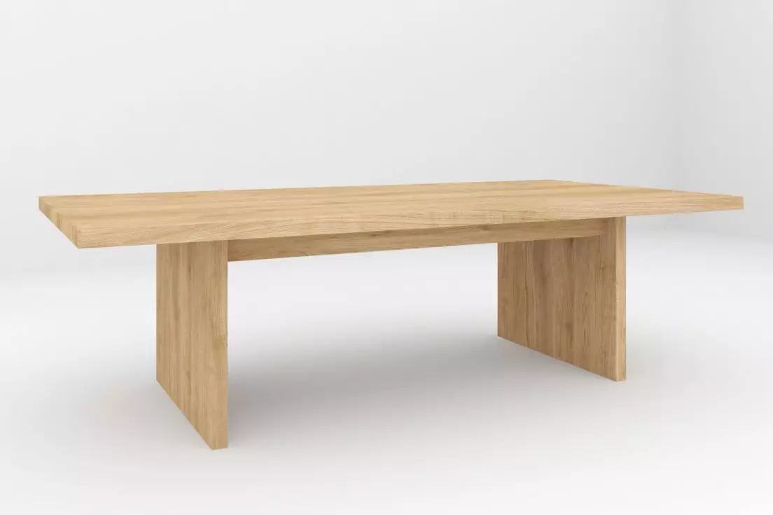 Table wabi sabi Free 3D model_0