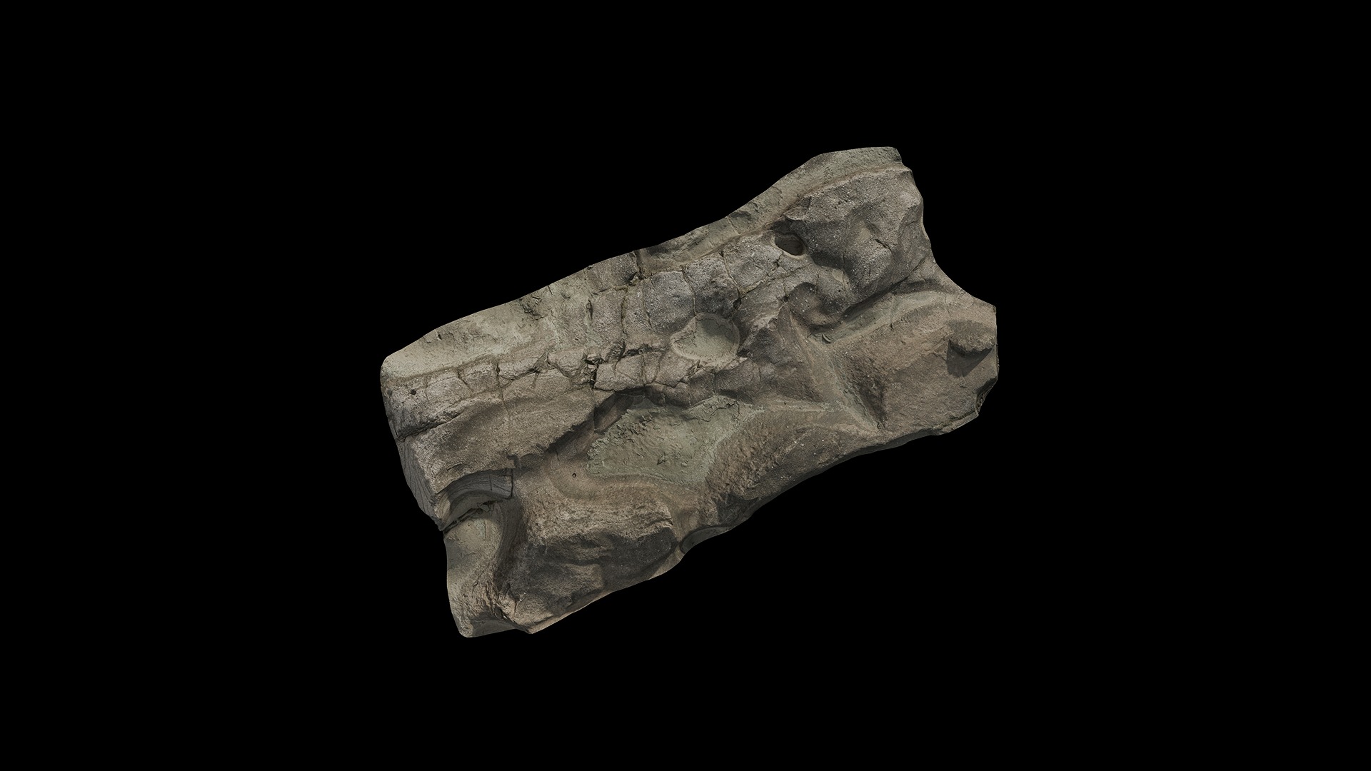 Anydrafts Riverway Rock 78 Low-poly 3D model_5