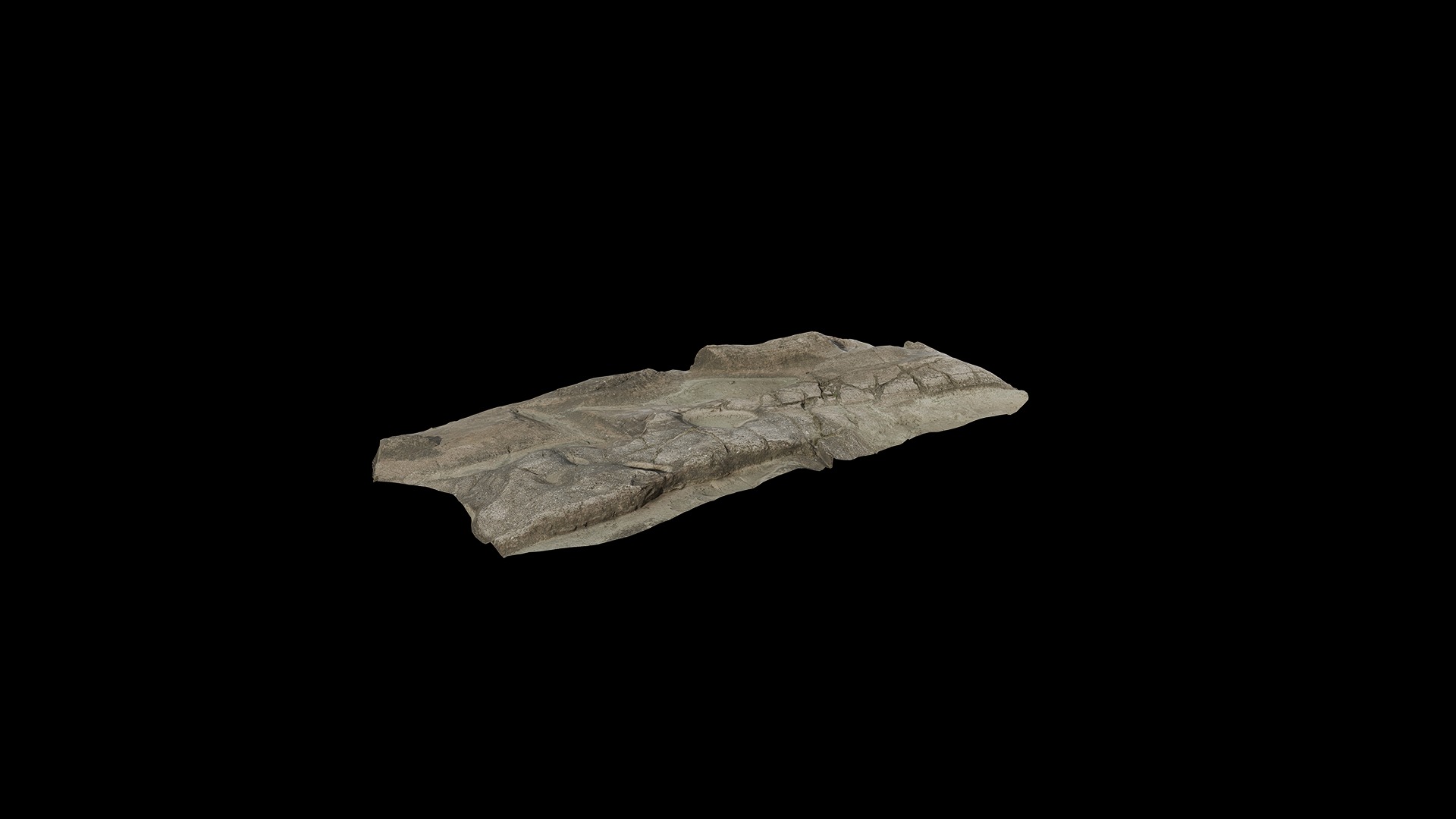 Anydrafts Riverway Rock 78 Low-poly 3D model_7