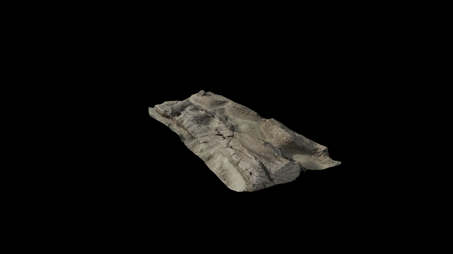 Anydrafts Riverway Rock 78 Low-poly 3D model_6