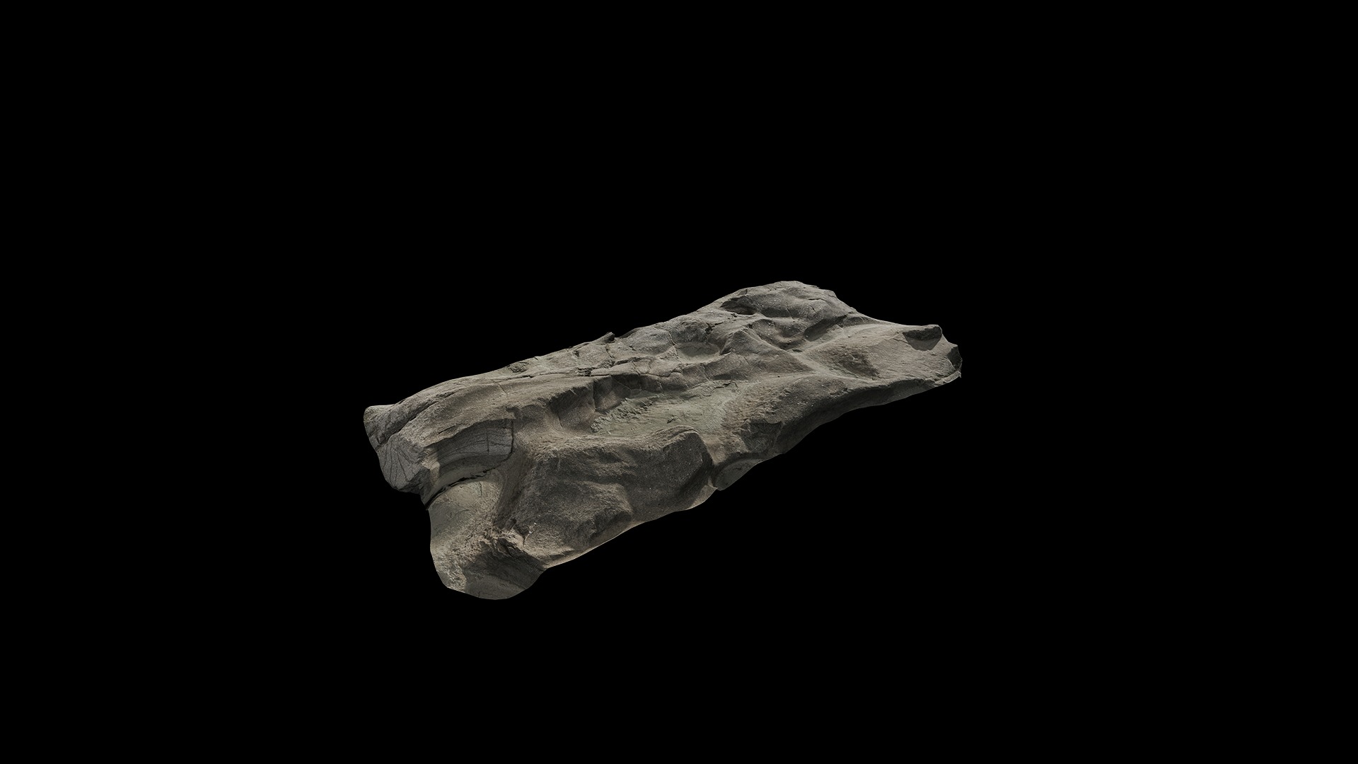 Anydrafts Riverway Rock 78 Low-poly 3D model_1