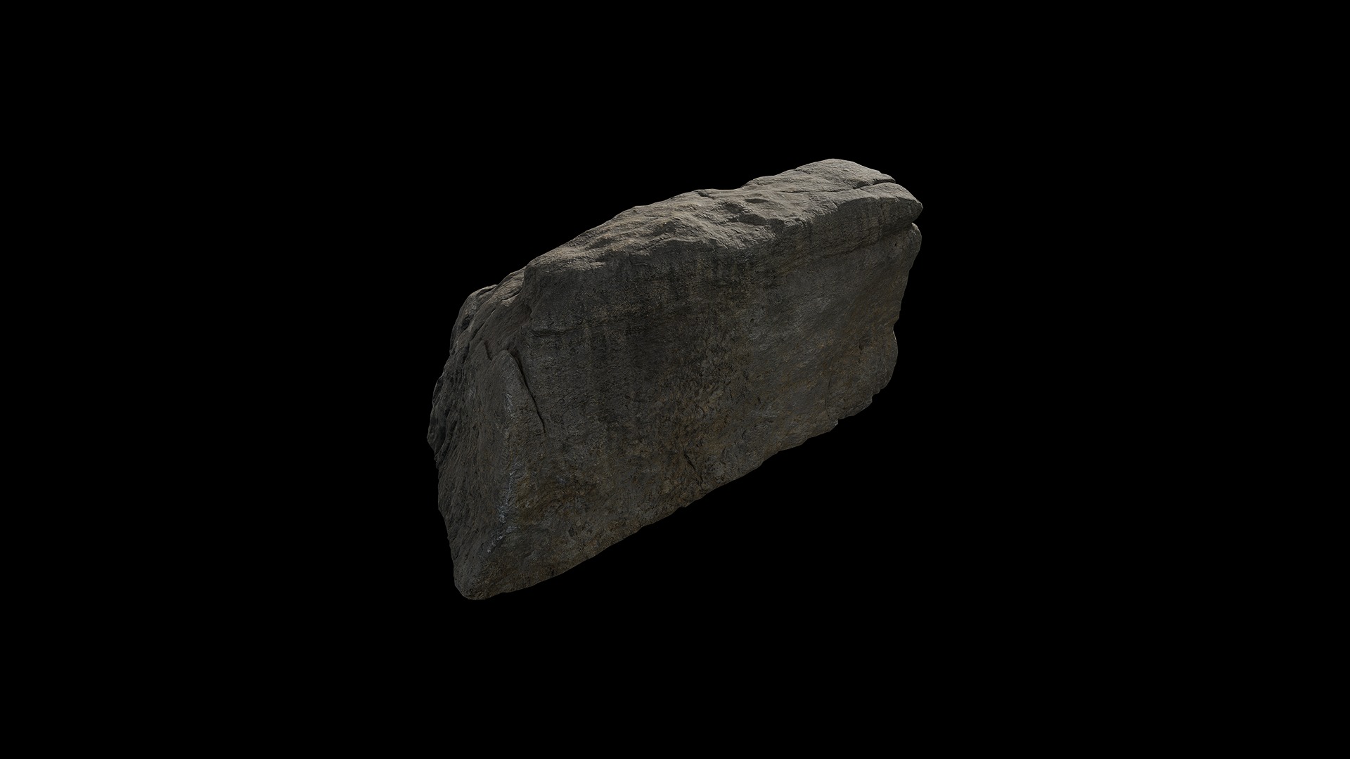 Anydrafts Riverway Rock 83 Low-poly 3D model_4