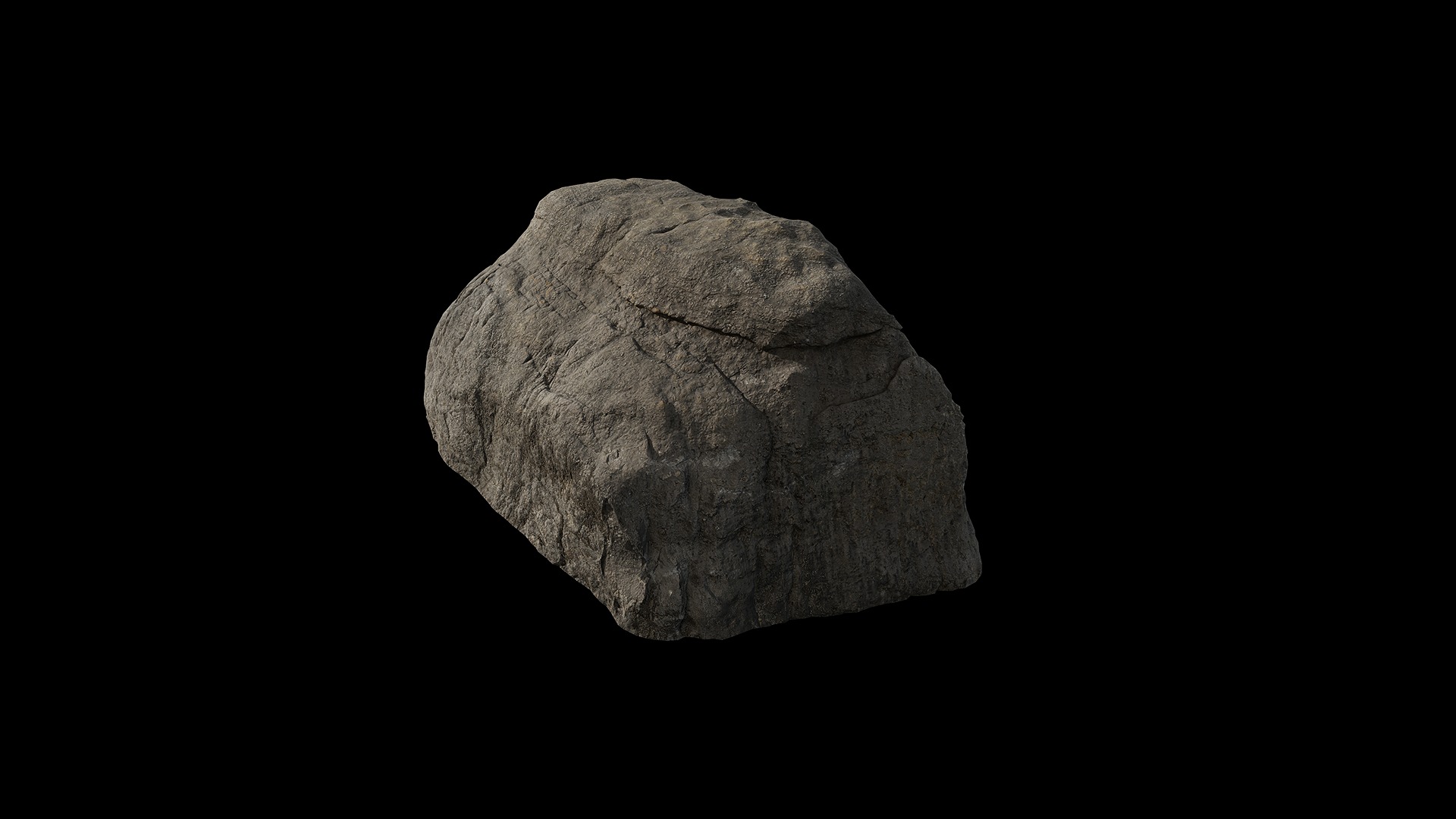 Anydrafts Riverway Rock 83 Low-poly 3D model_1