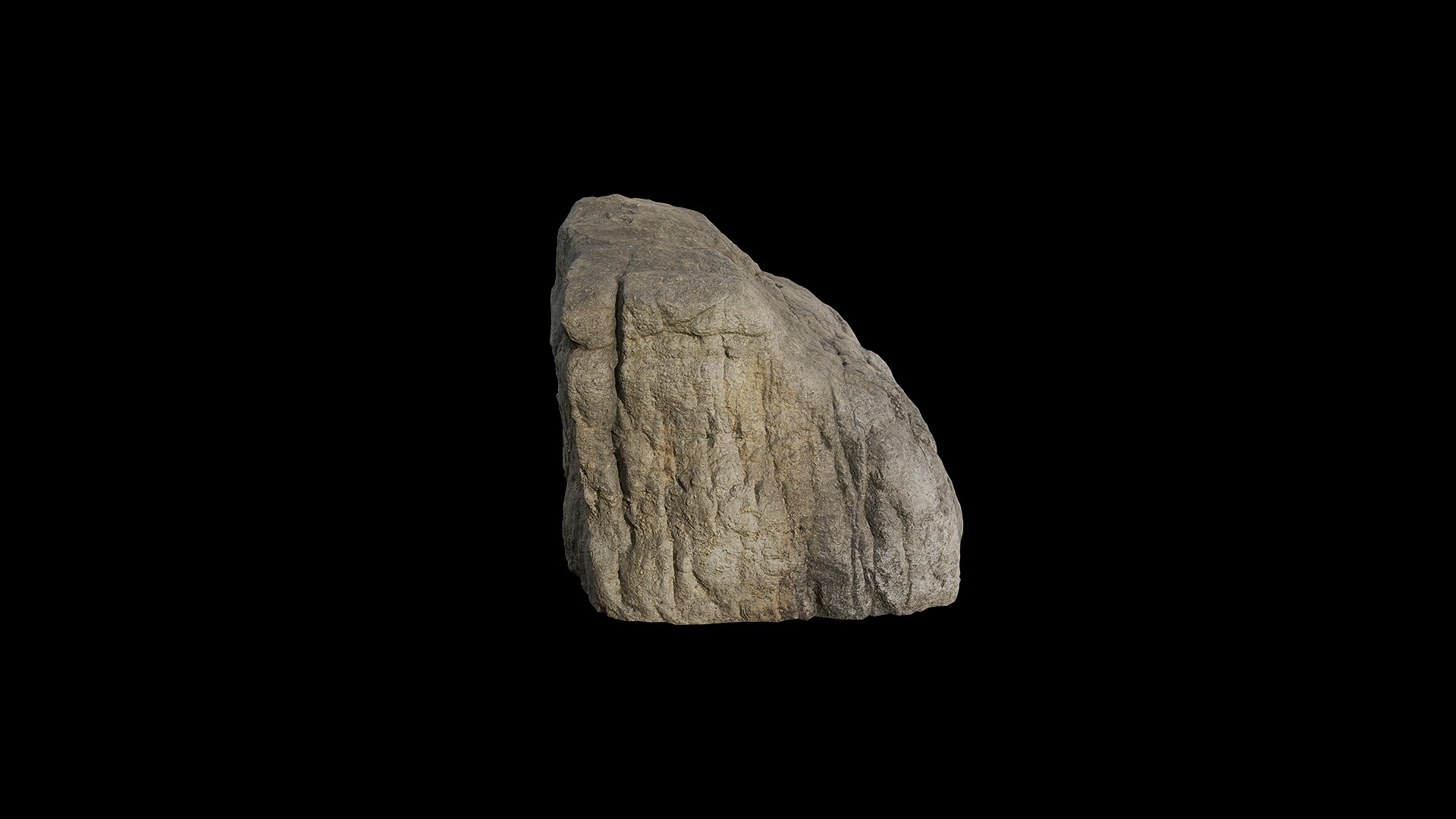 Anydrafts Riverway Rock 83 Low-poly 3D model_3