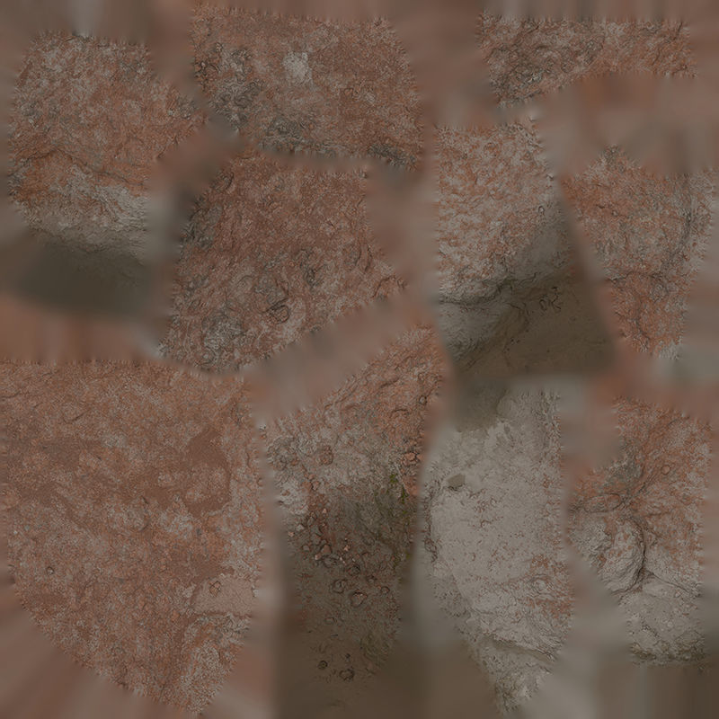 Anydrafts Riverway Rock 88 Low-poly 3D model_8