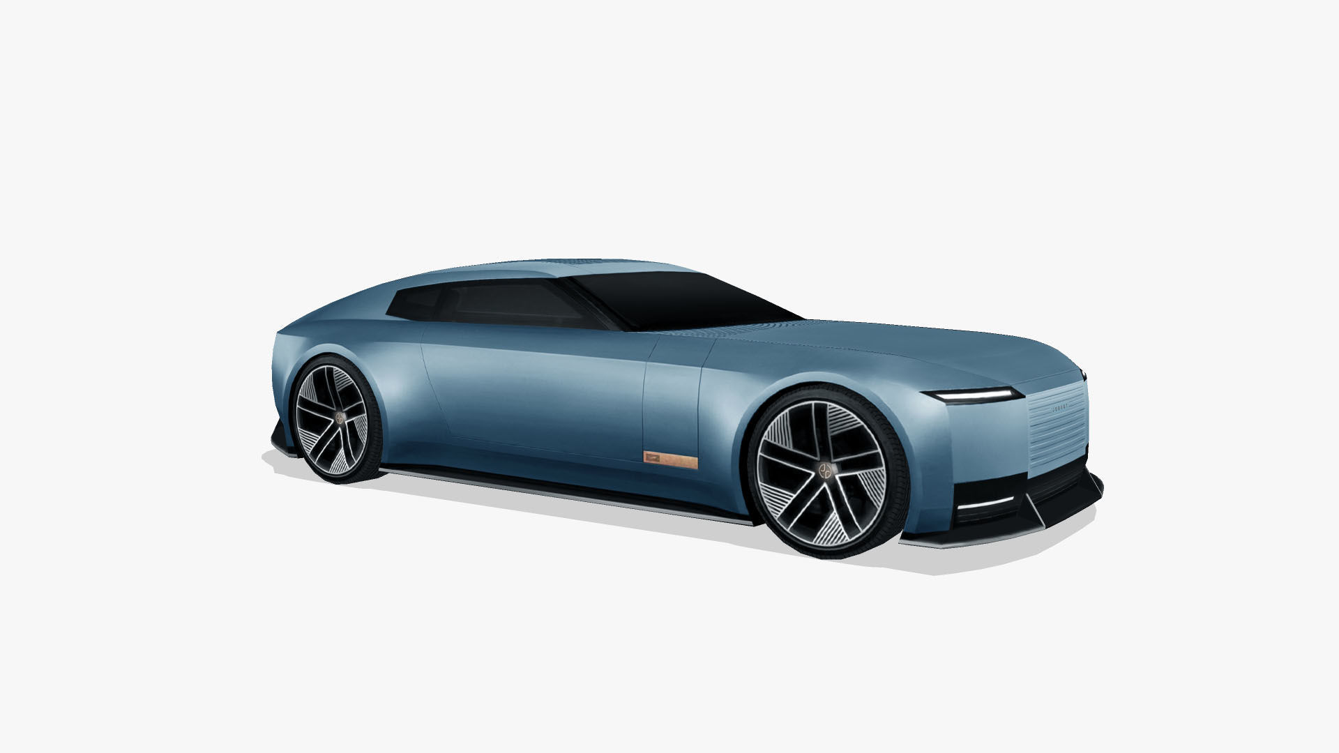 Jaguar Type 00 2024 Low-poly 3D model_17