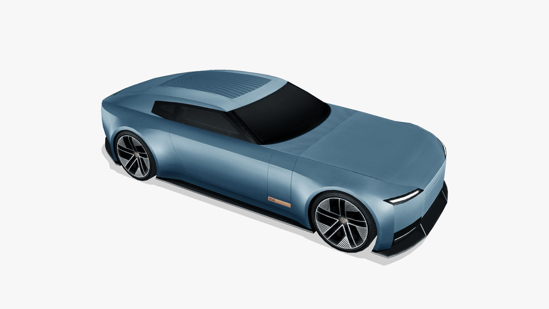 Jaguar Type 00 2024 Low-poly 3D model_16