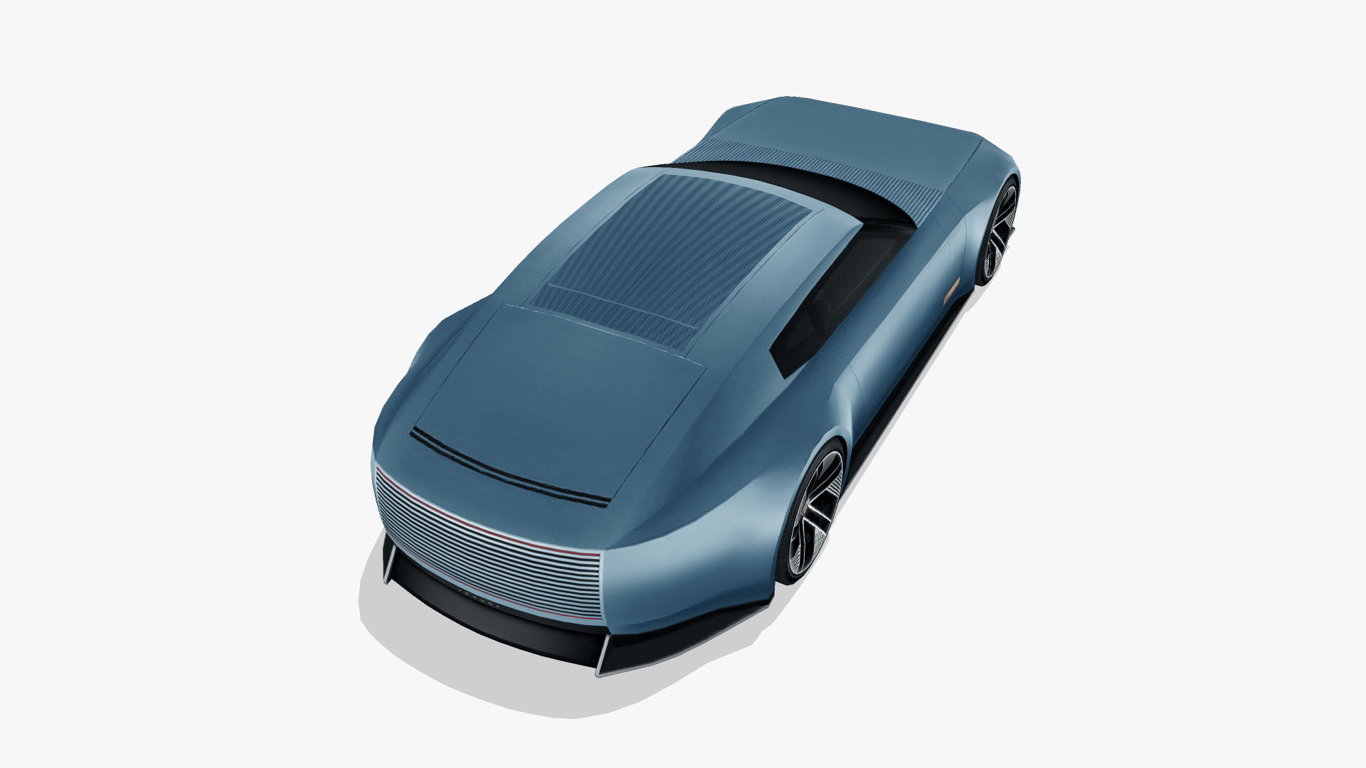 Jaguar Type 00 2024 Low-poly 3D model_11