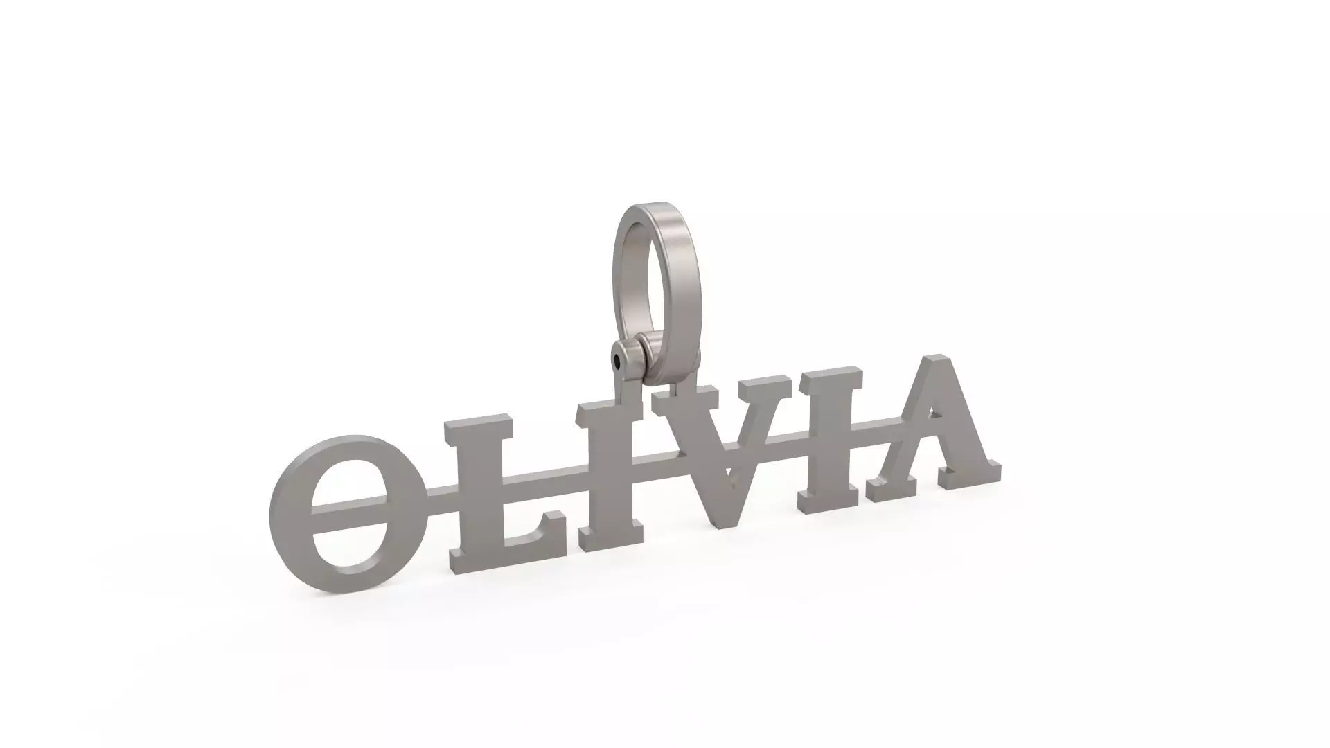 Model 1131 Olivia Name Pendant 3D print model