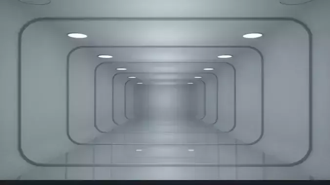 Sci Fi Corridor 3D model