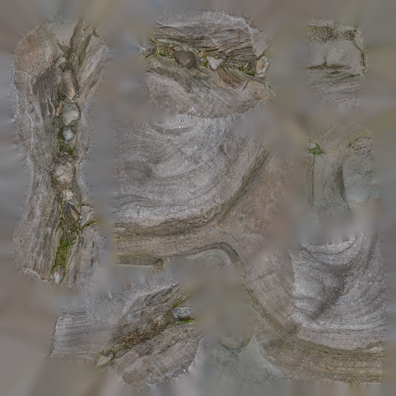 Anydrafts Riverway Rock 96 Low-poly 3D model_8