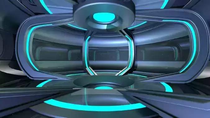  Sci Fi Room 3D model