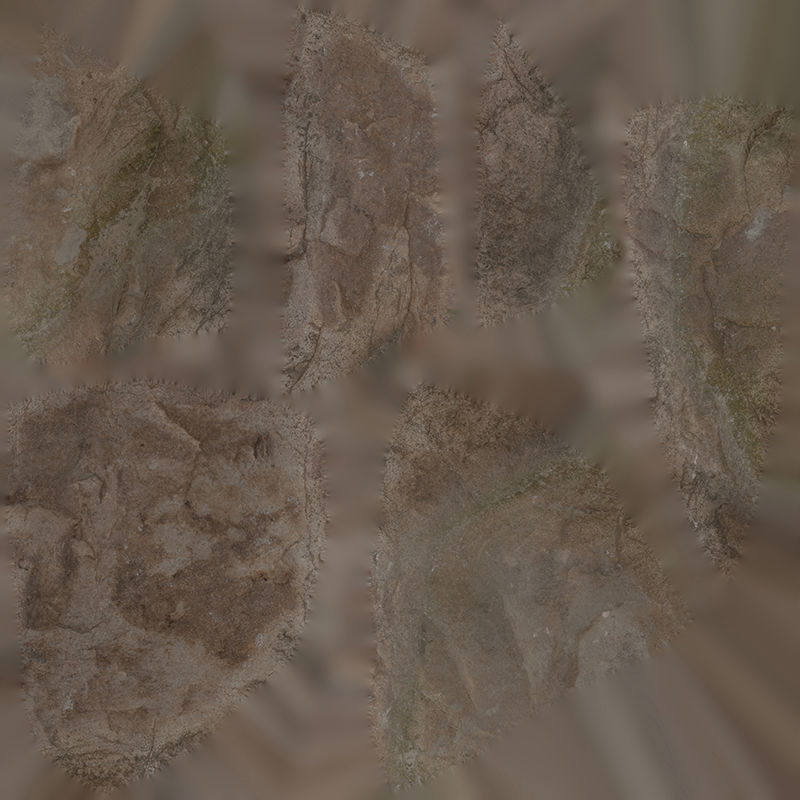 Anydrafts Riverway Stone 02 Low-poly 3D model_8