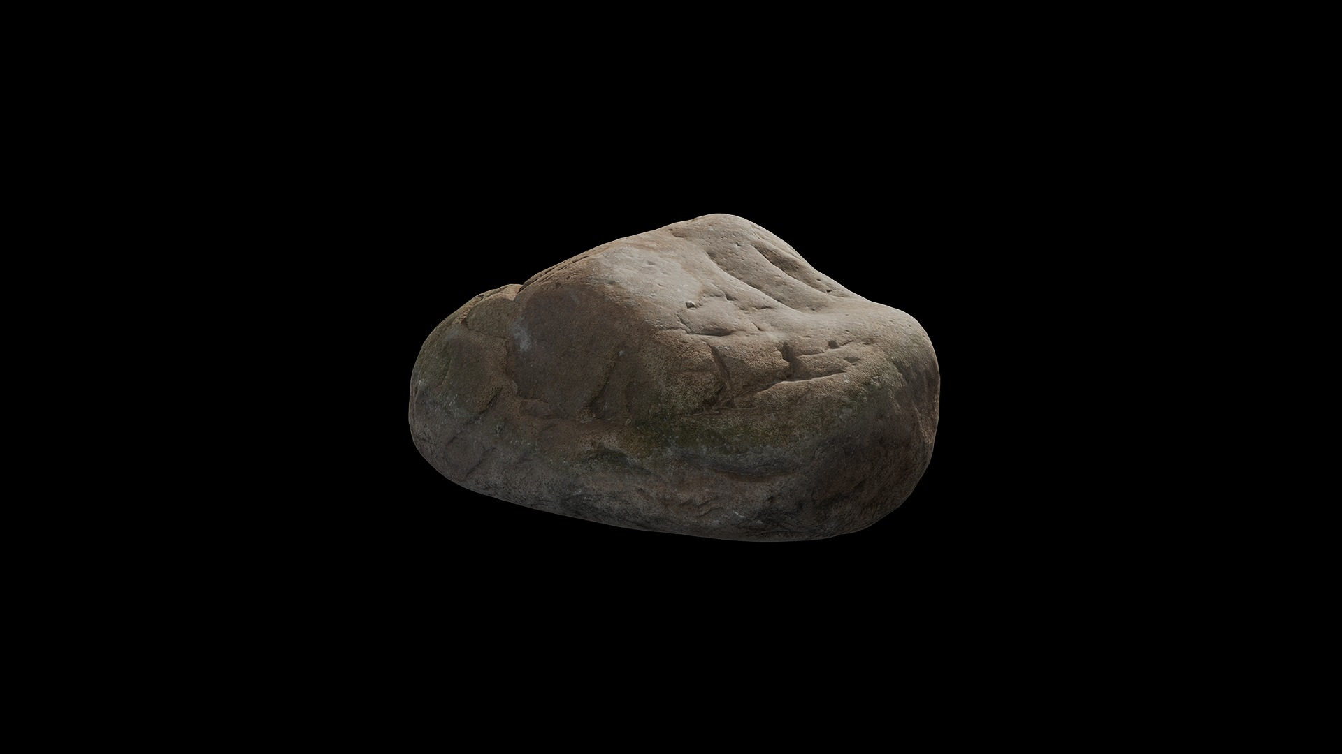 Anydrafts Riverway Stone 02 Low-poly 3D model_1
