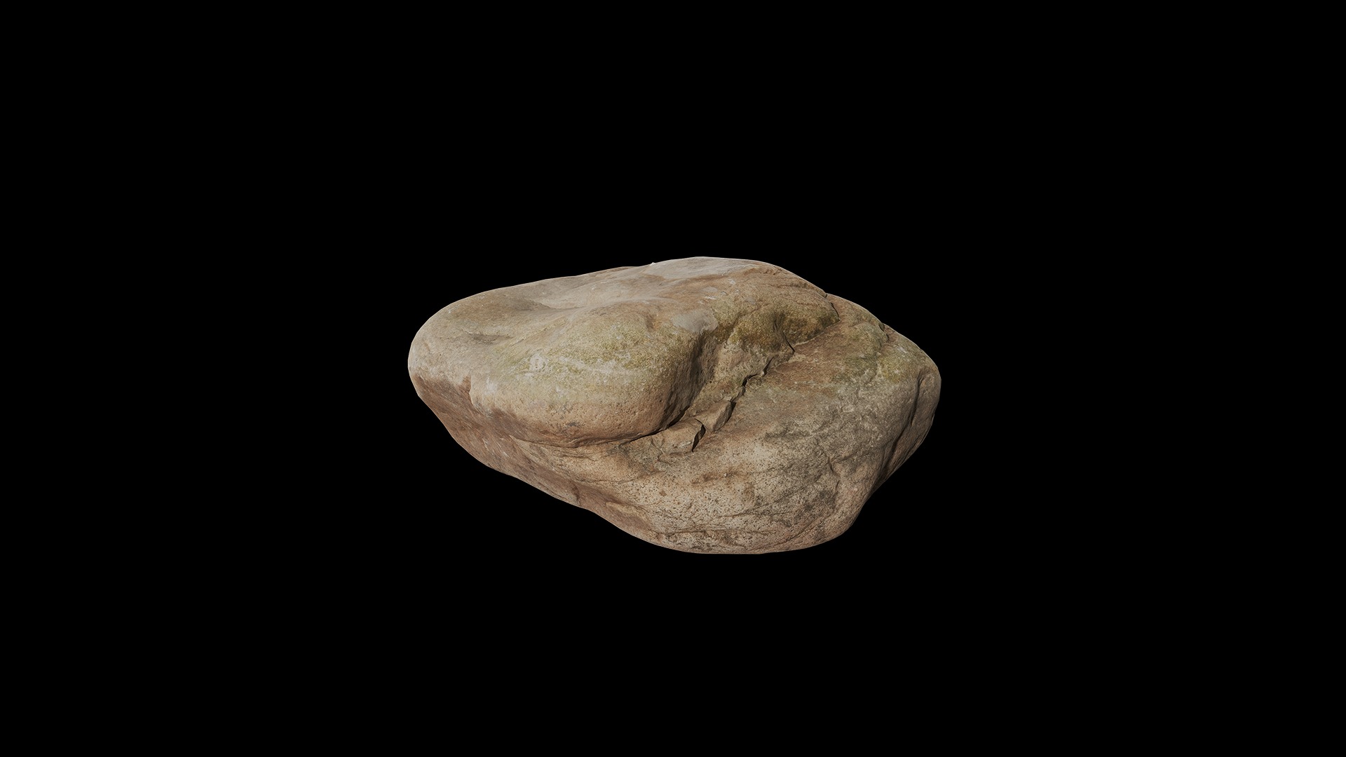 Anydrafts Riverway Stone 02 Low-poly 3D model_7