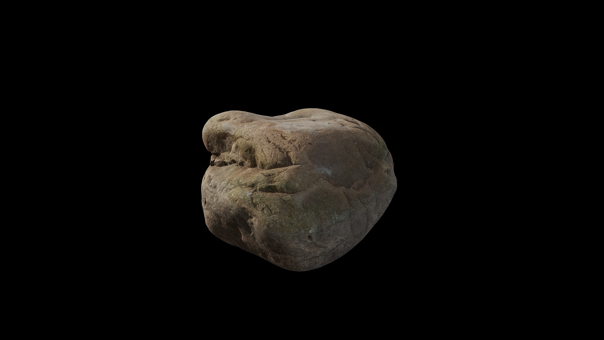Anydrafts Riverway Stone 02 Low-poly 3D model_6