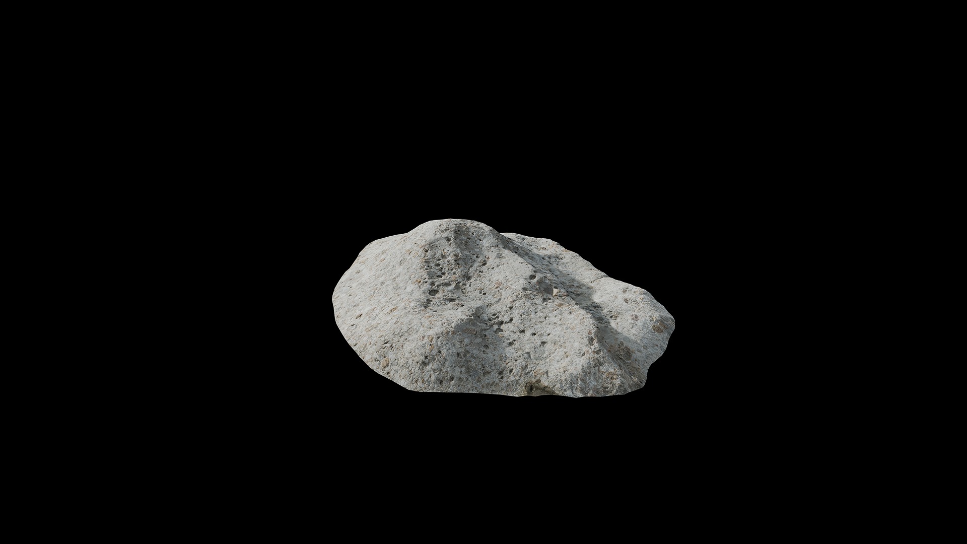 Anydrafts River beach rock 04 Low-poly 3D model_6