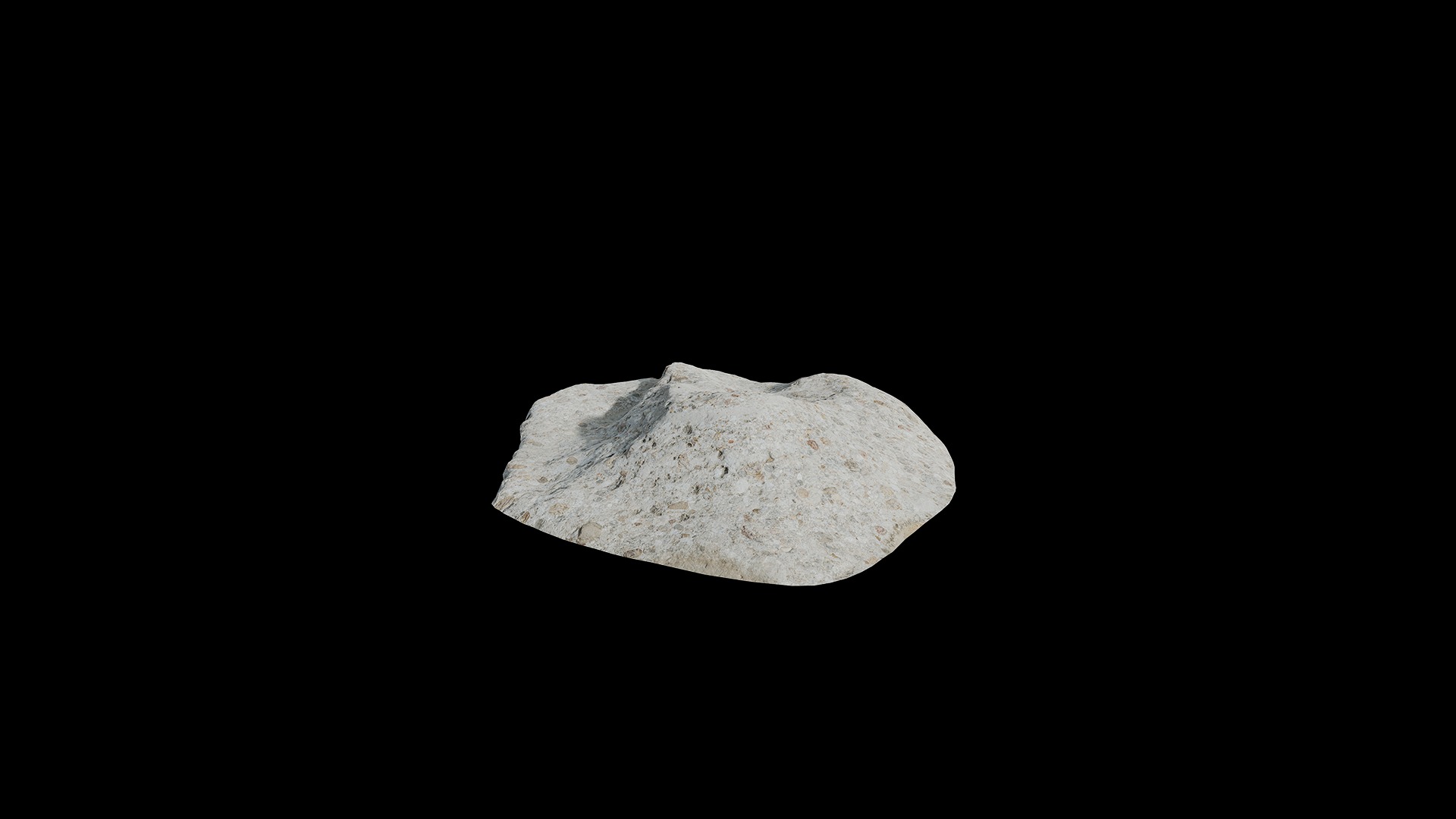 Anydrafts River beach rock 04 Low-poly 3D model_3