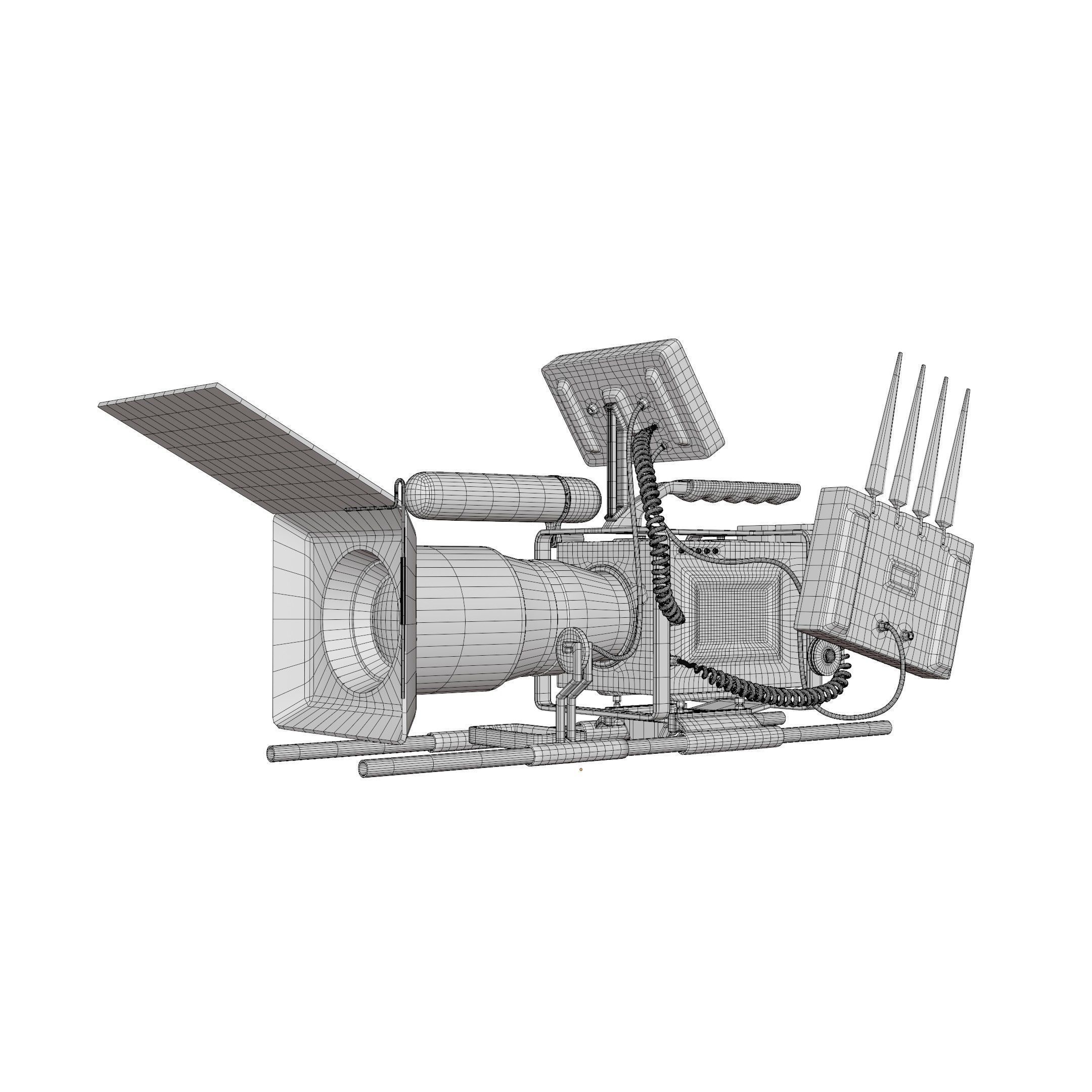 Cinema Camera 3D model_1