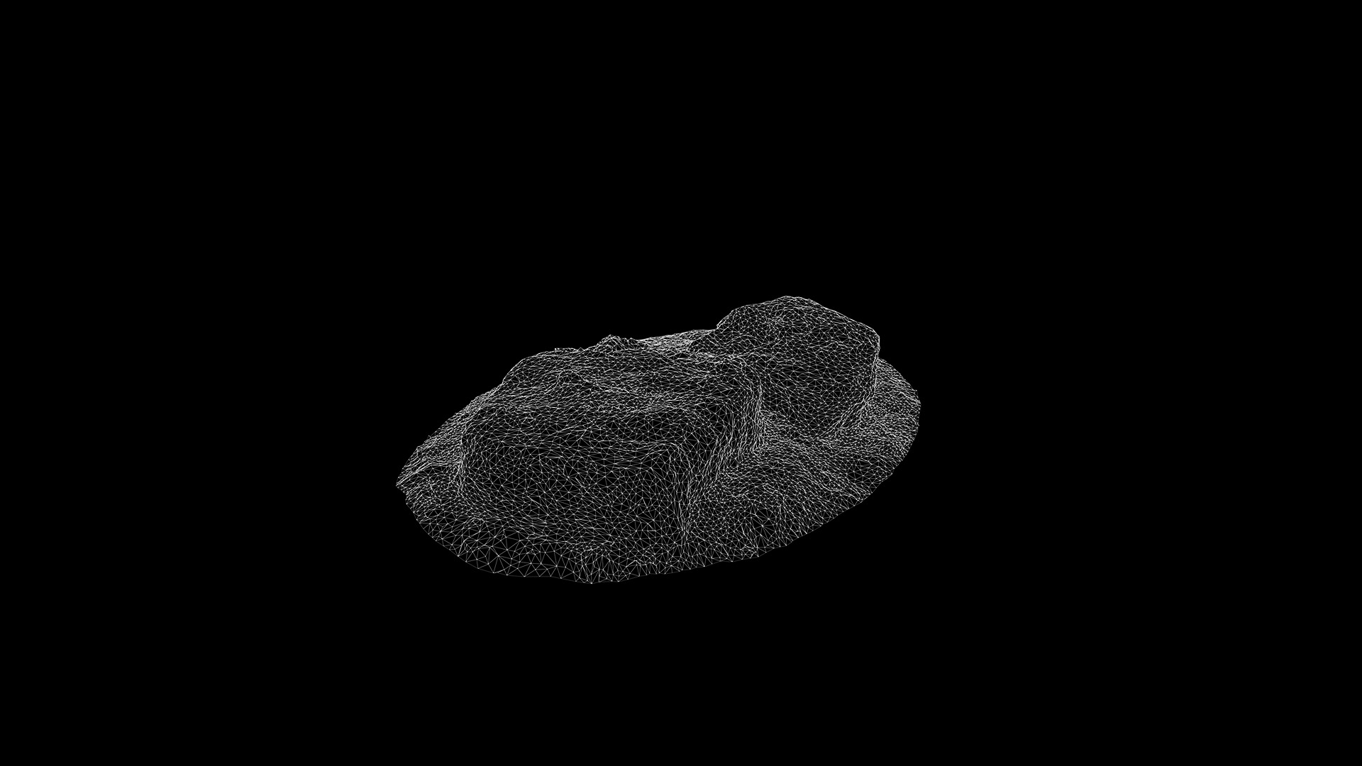 Anydrafts Rock 04 Low-poly 3D model_2