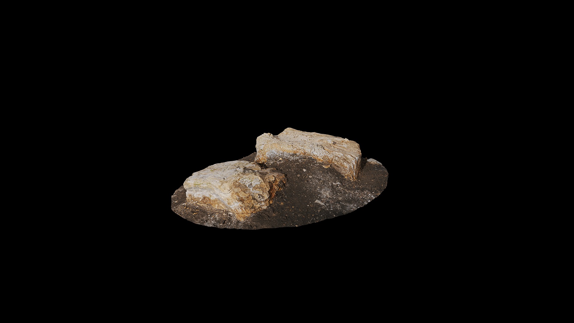 Anydrafts Rock 04 Low-poly 3D model_7