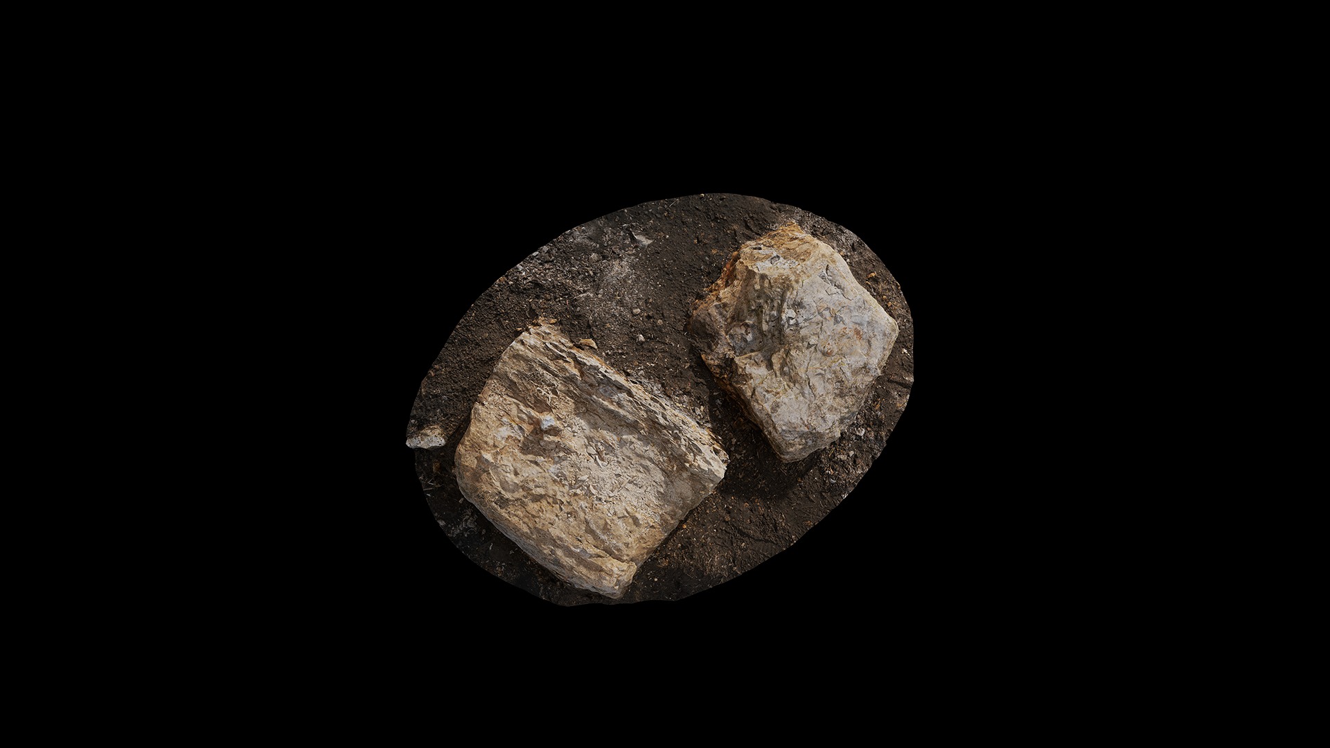 Anydrafts Rock 04 Low-poly 3D model_5