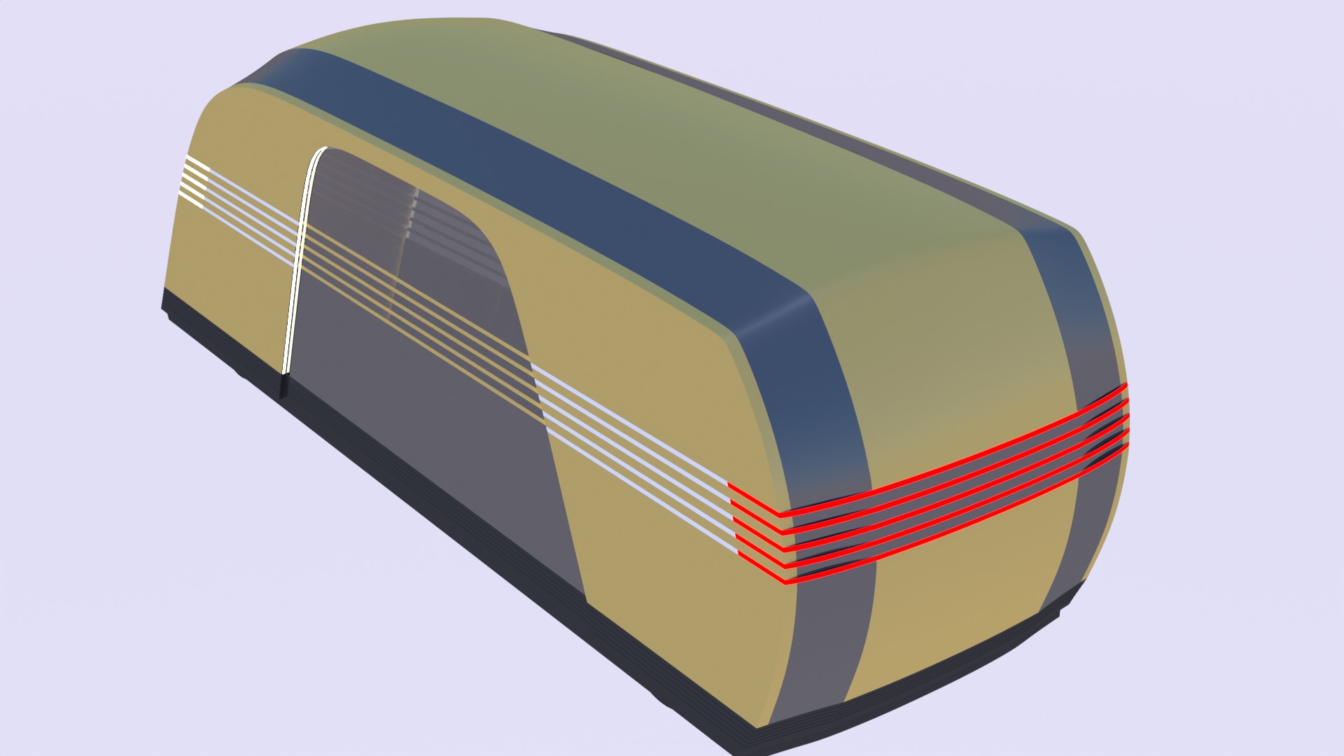 Tesla Robovan exterior 3D model_7