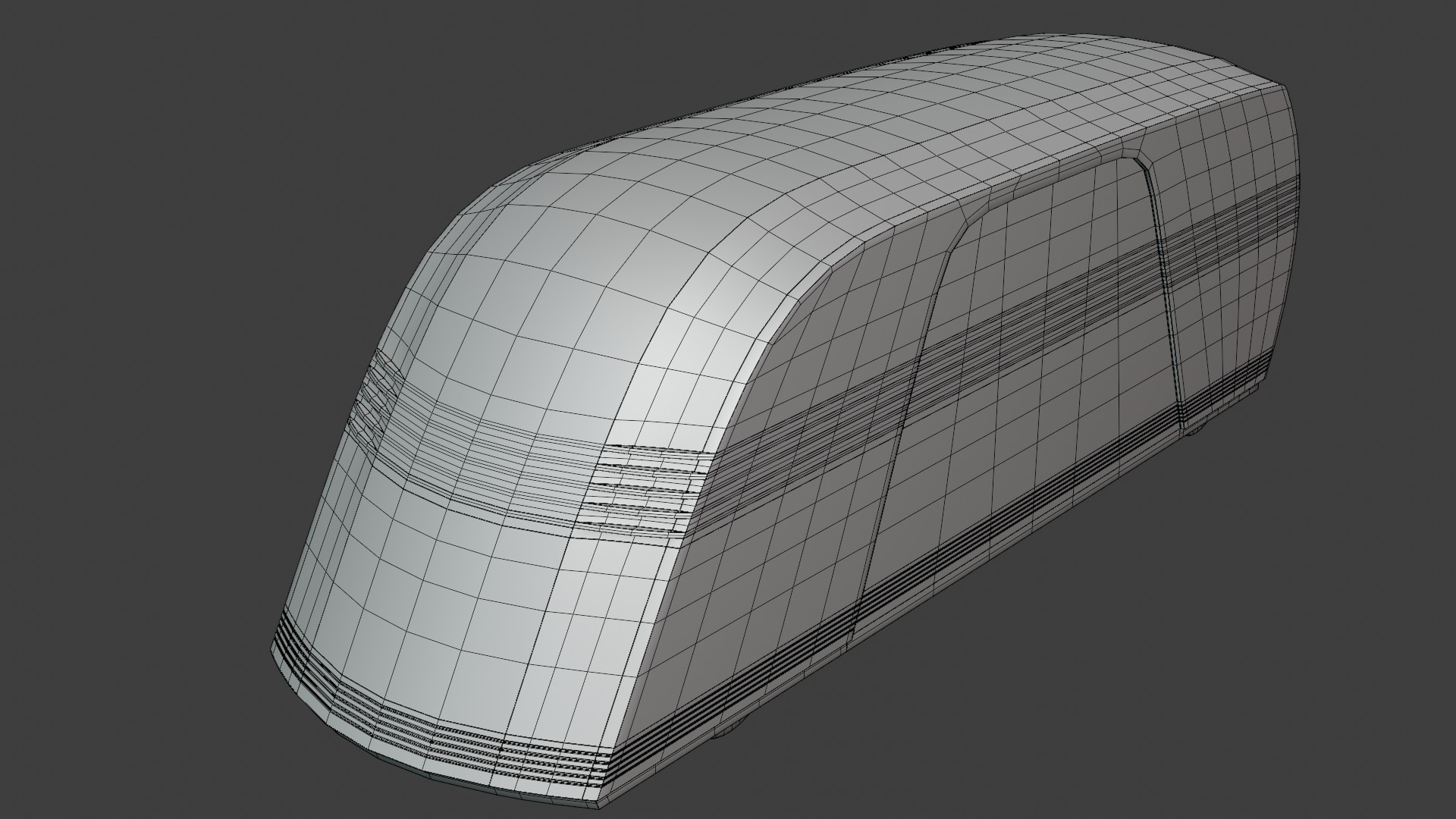 Tesla Robovan exterior 3D model_6