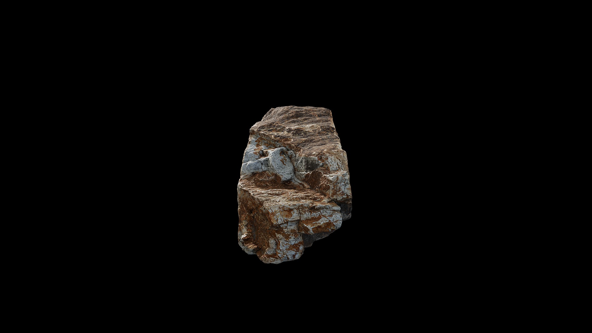 Anydrafts Rock 06 Low-poly 3D model_4