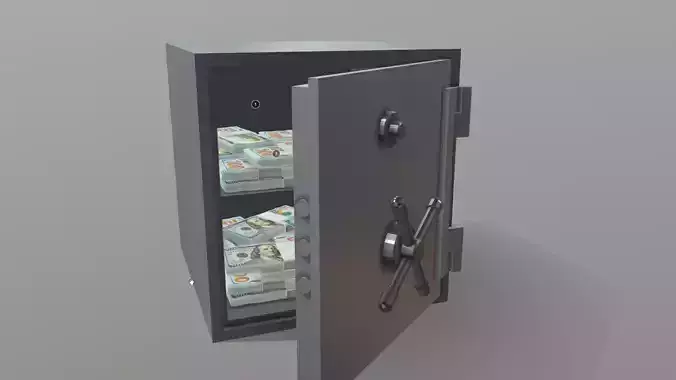 Safe box animated