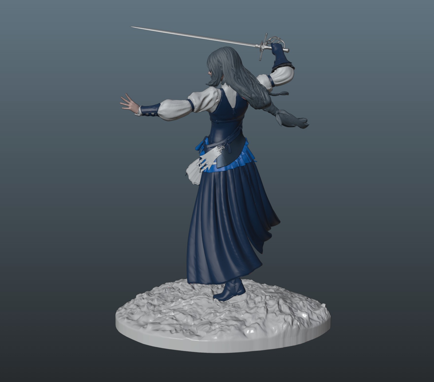 Final Fantasy XVI Jill Warrick 3D print model_3