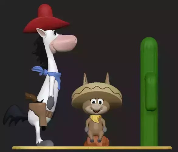 Quick Draw McGraw - Pepe Legal 3D print model