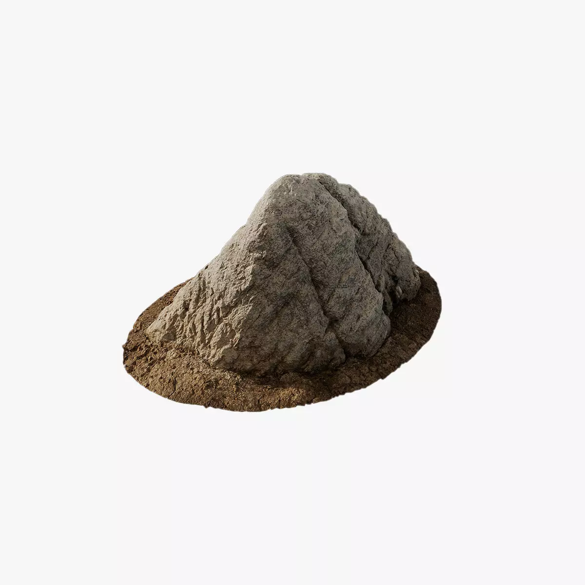Anydrafts Rock 08 Low-poly 3D model
