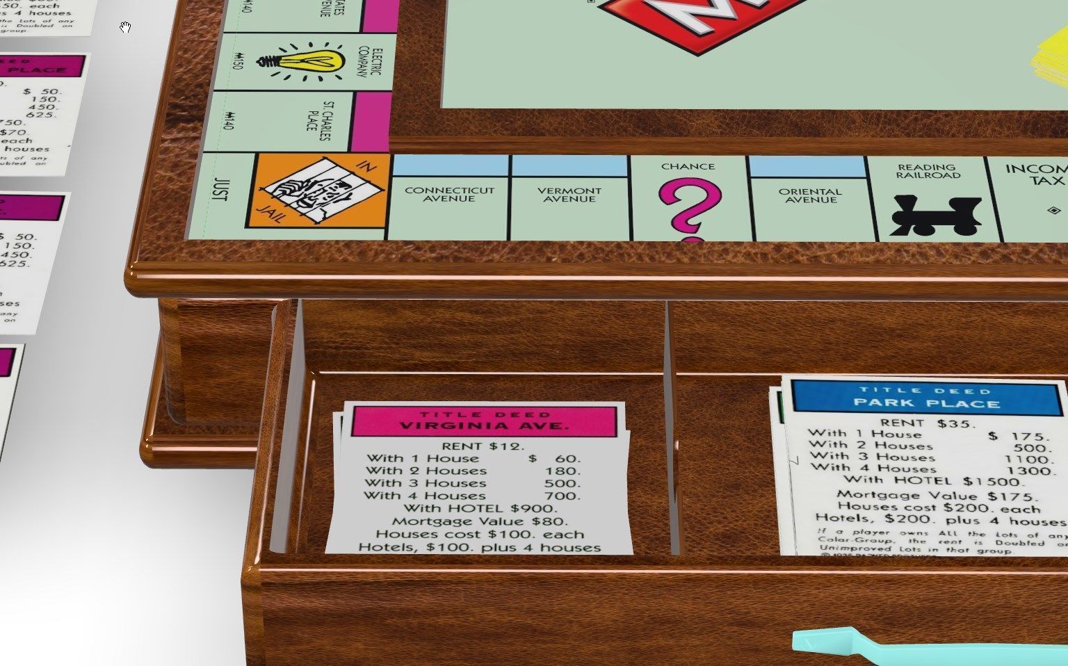 Classic Monopoly 3D model_3
