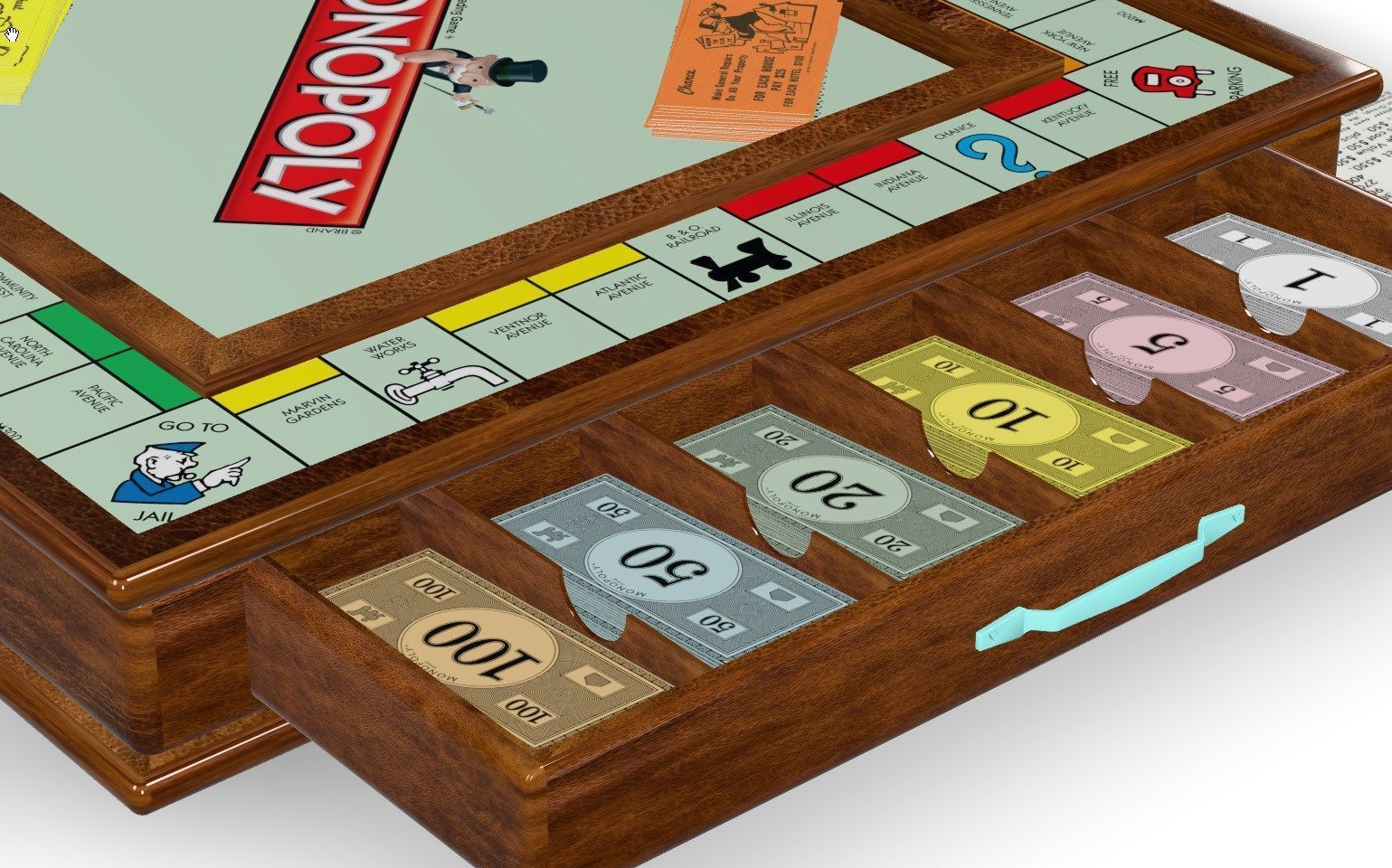 Classic Monopoly 3D model_4