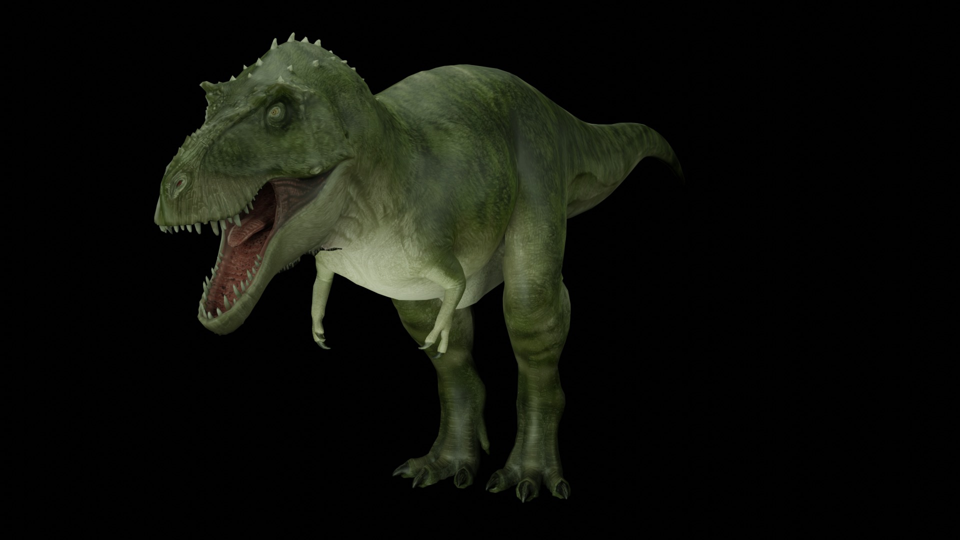 Rigged T-Rex 3D Model 3D model_4