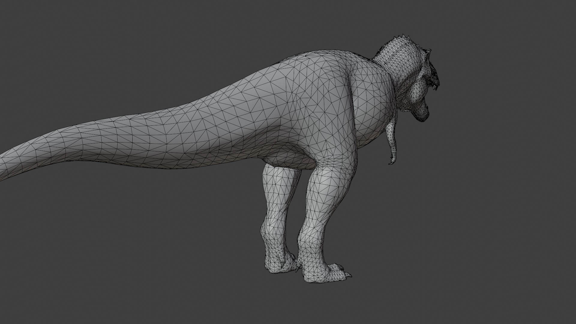Rigged T-Rex 3D Model 3D model_11