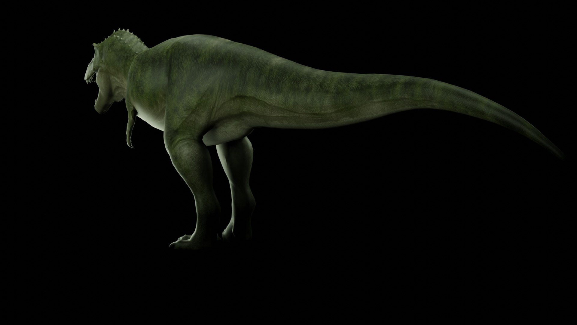 Rigged T-Rex 3D Model 3D model_3