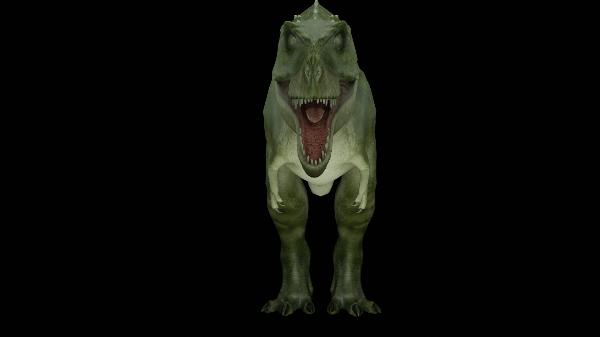 Rigged T-Rex 3D Model 3D model_5