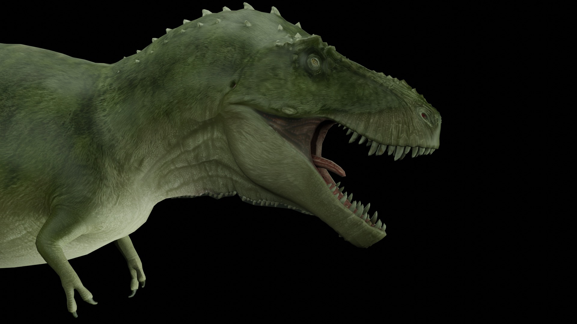 Rigged T-Rex 3D Model 3D model_7