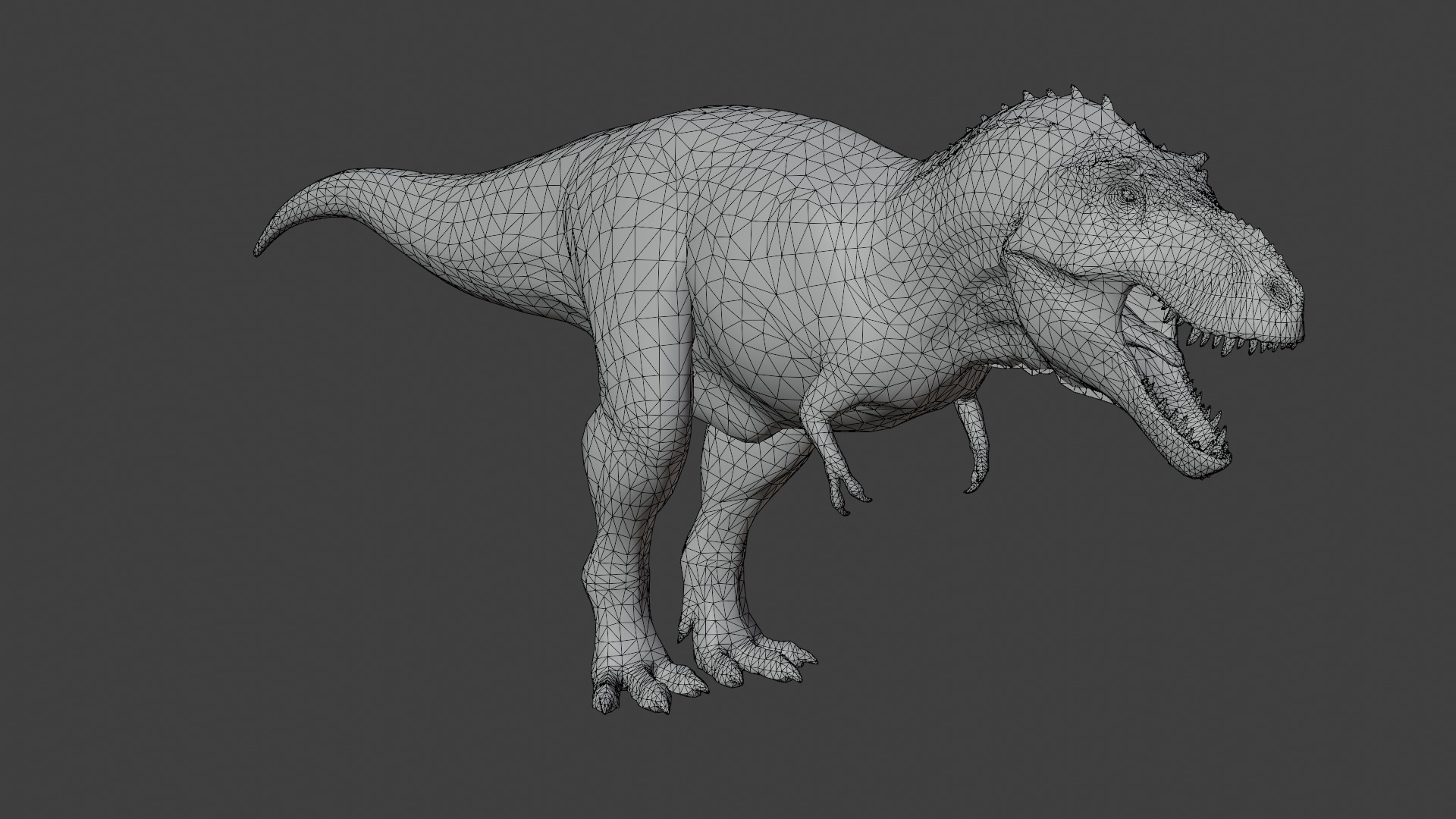 Rigged T-Rex 3D Model 3D model_10