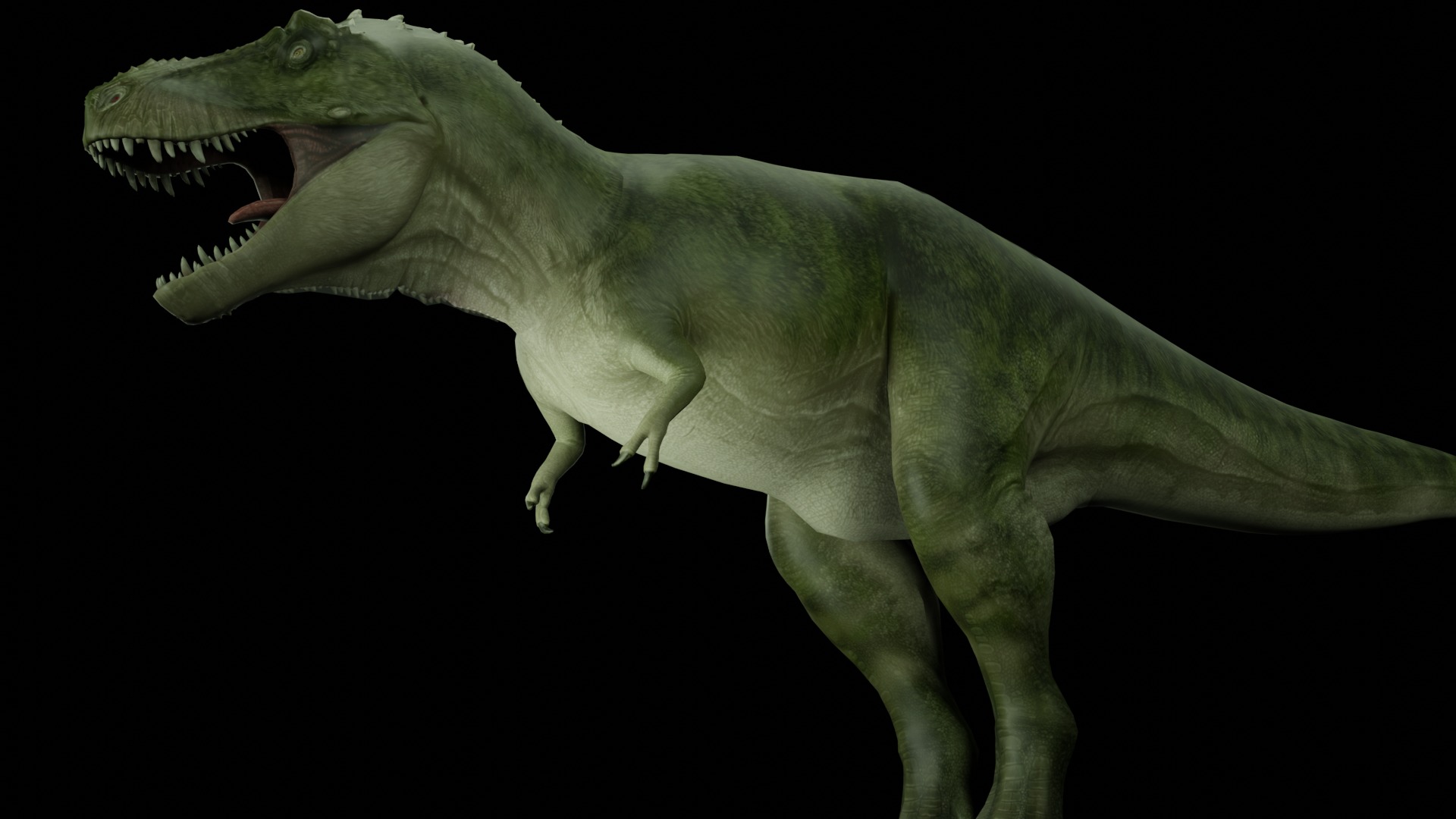 Rigged T-Rex 3D Model 3D model_6