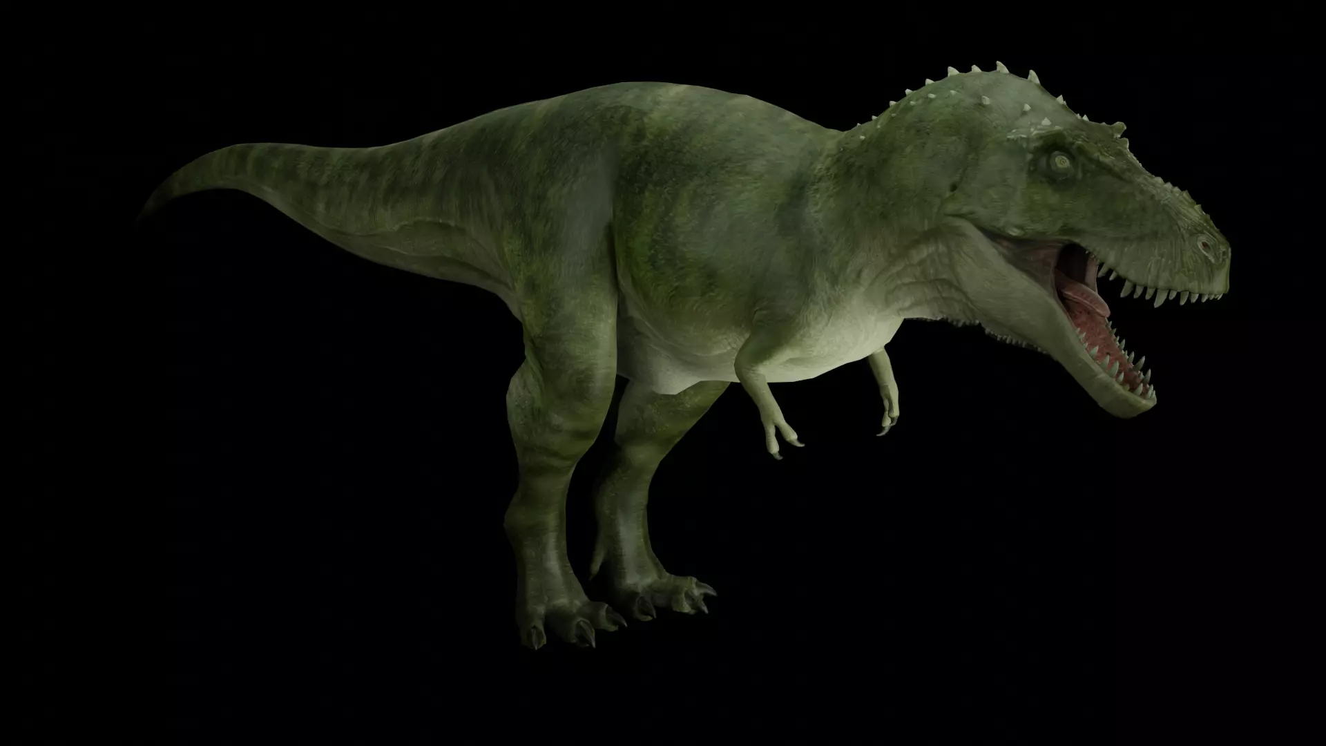 Rigged T-Rex 3D Model 3D model_0