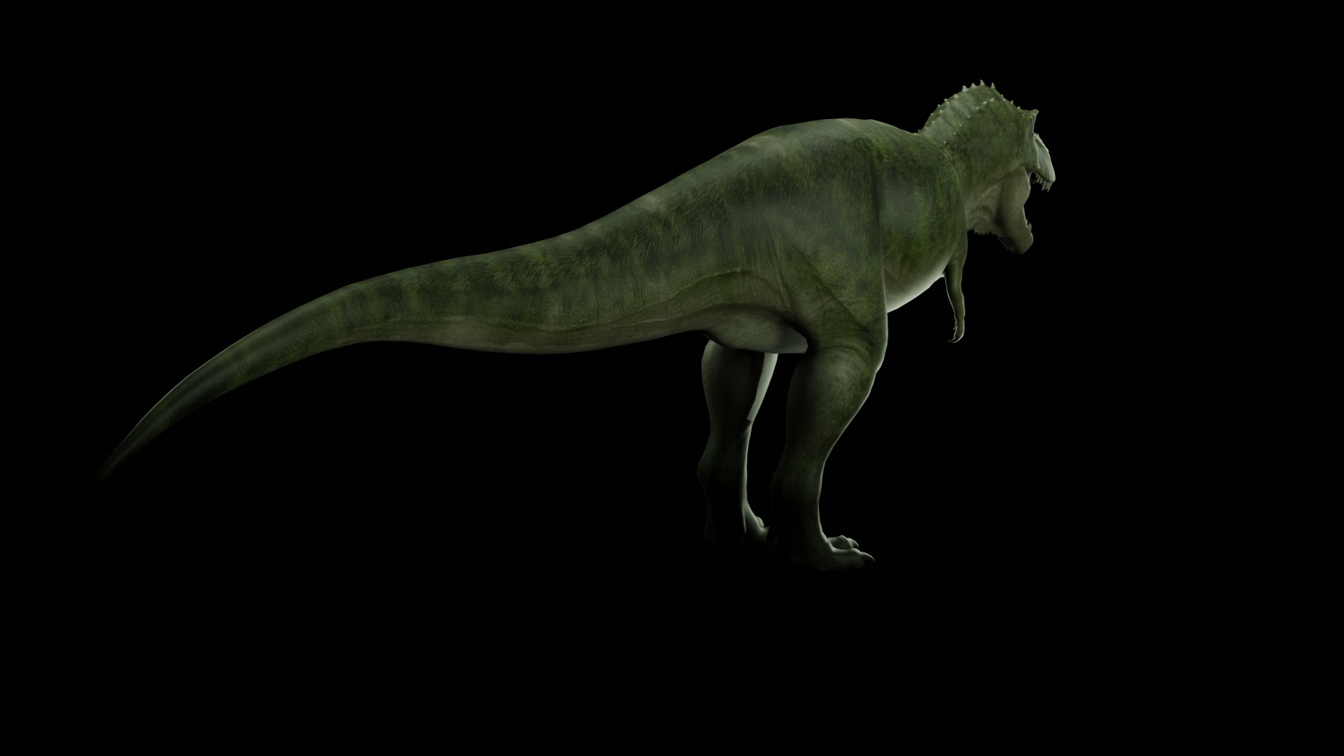 Rigged T-Rex 3D Model 3D model_2