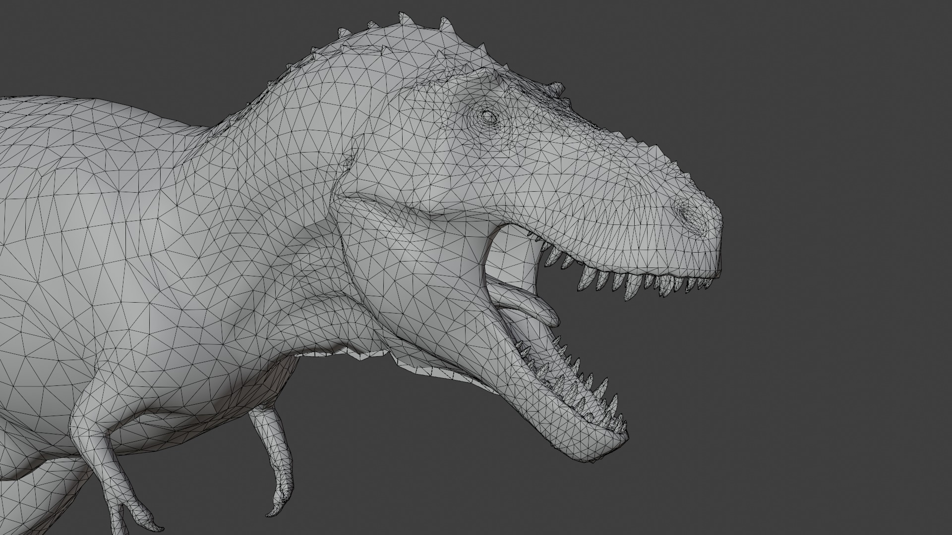 Rigged T-Rex 3D Model 3D model_15