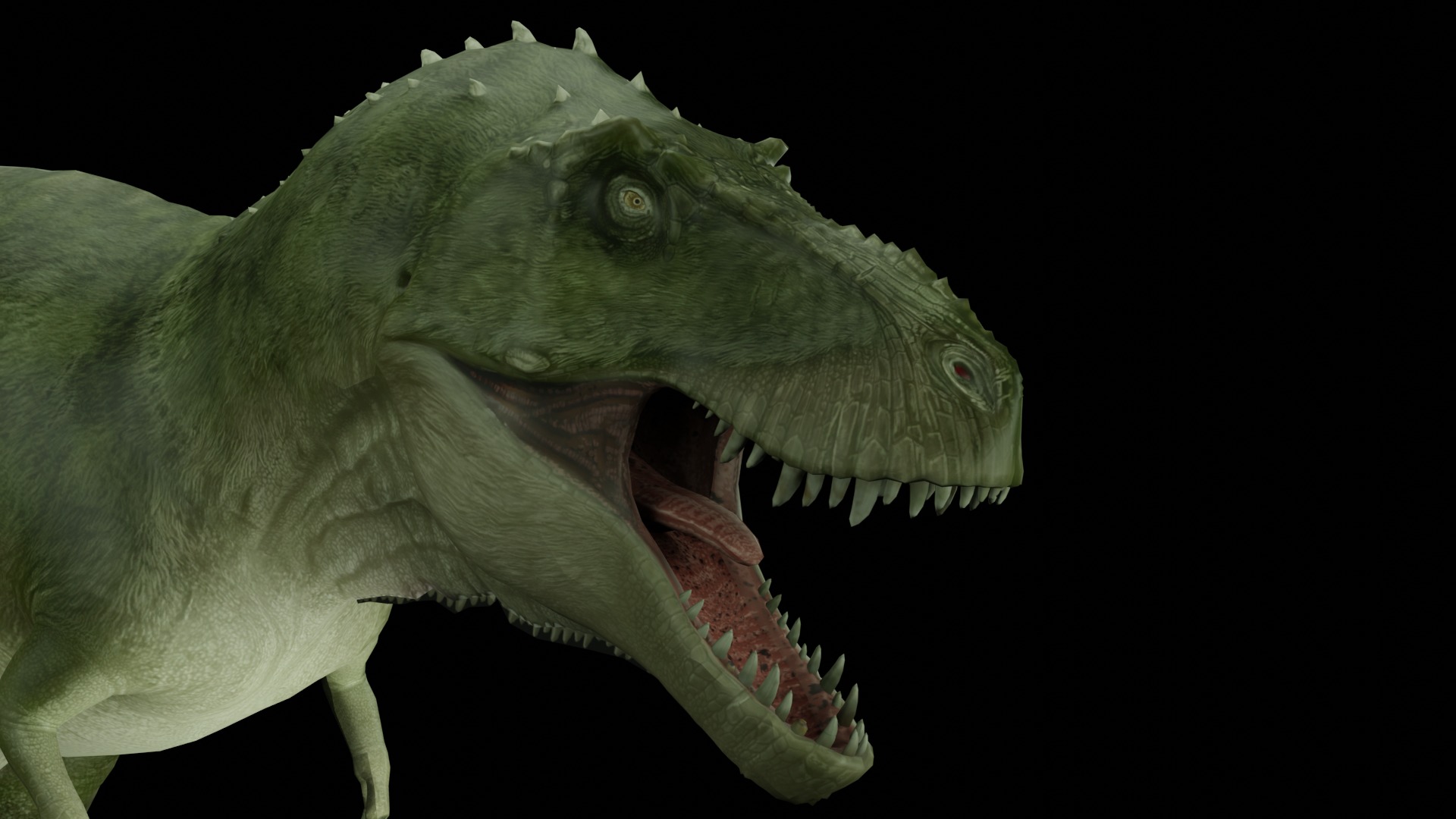 Rigged T-Rex 3D Model 3D model_8