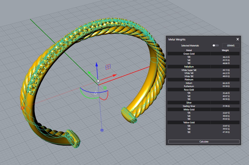 Bracelet David Yurman 3D print model_3