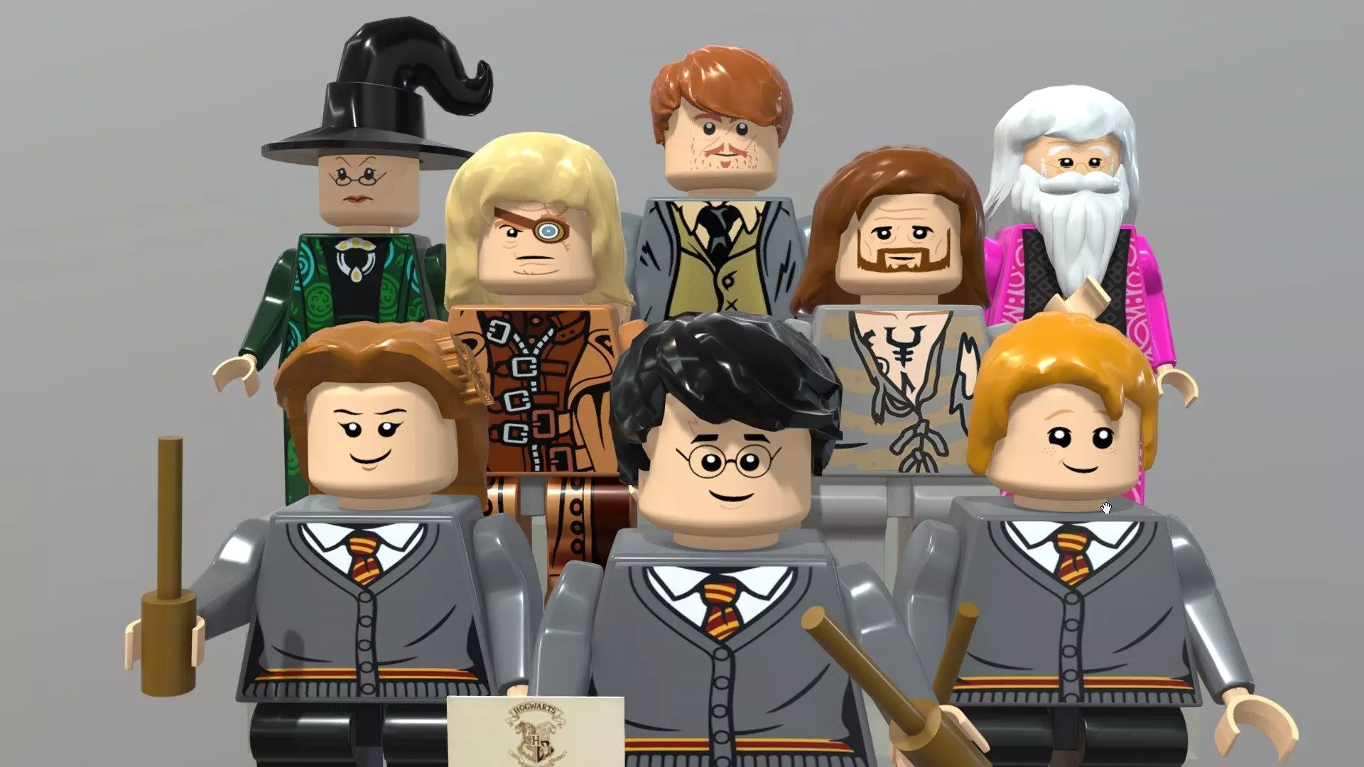Lego Harry Potter set1 3D model