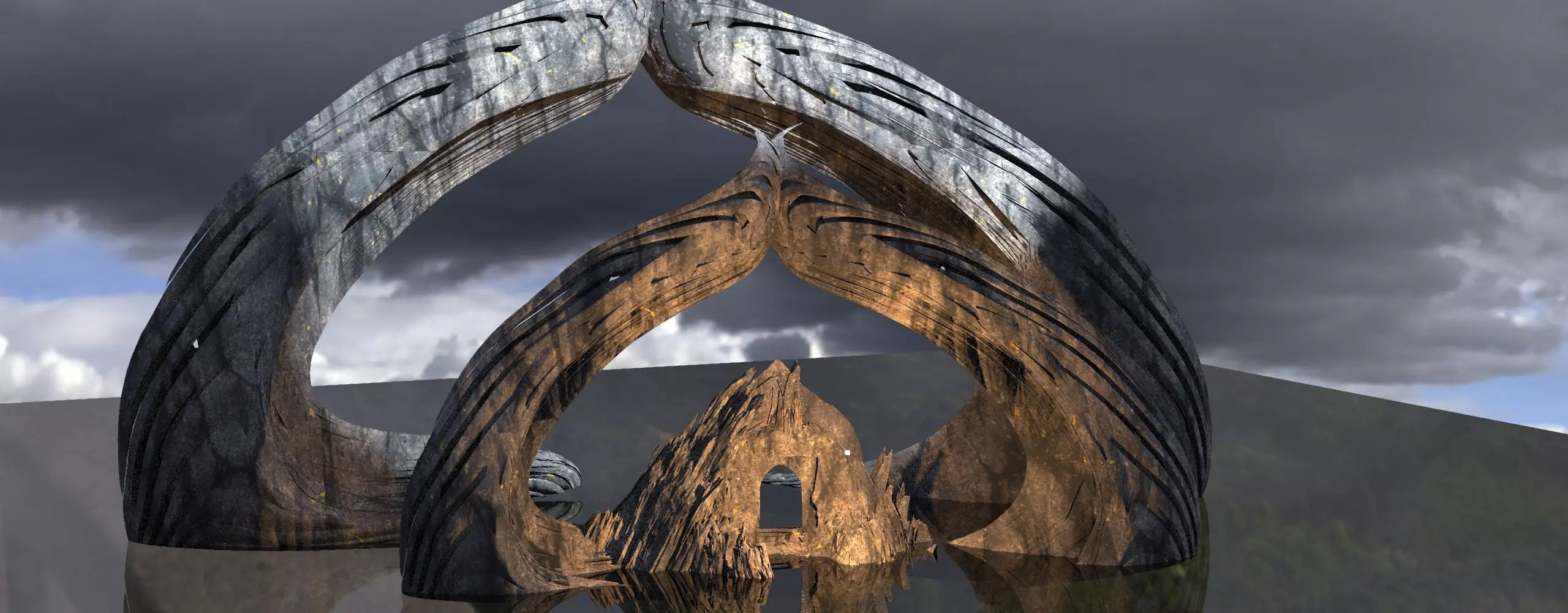 Dantes Redemption Archway 1 3D model